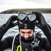 FOURTH ELEMENT Neopren Handschuhe, schwarz, 3mm M