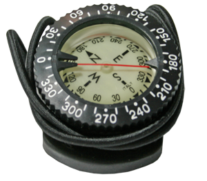 Kompass mit Bungee Mount FLACH 22 Grad Neigung