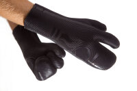 FOURTH ELEMENT Nasstauchhandschuh, 3-Fingerhandschuhe, schwarz, 7mm